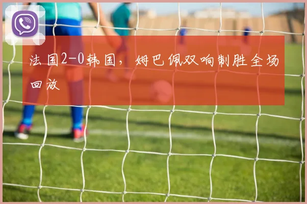 法国2-0韩国，姆巴佩双响制胜全场回放